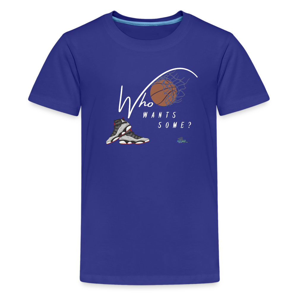 Kids' “Who Wants  Some” Premium T-Shirt - royal blue