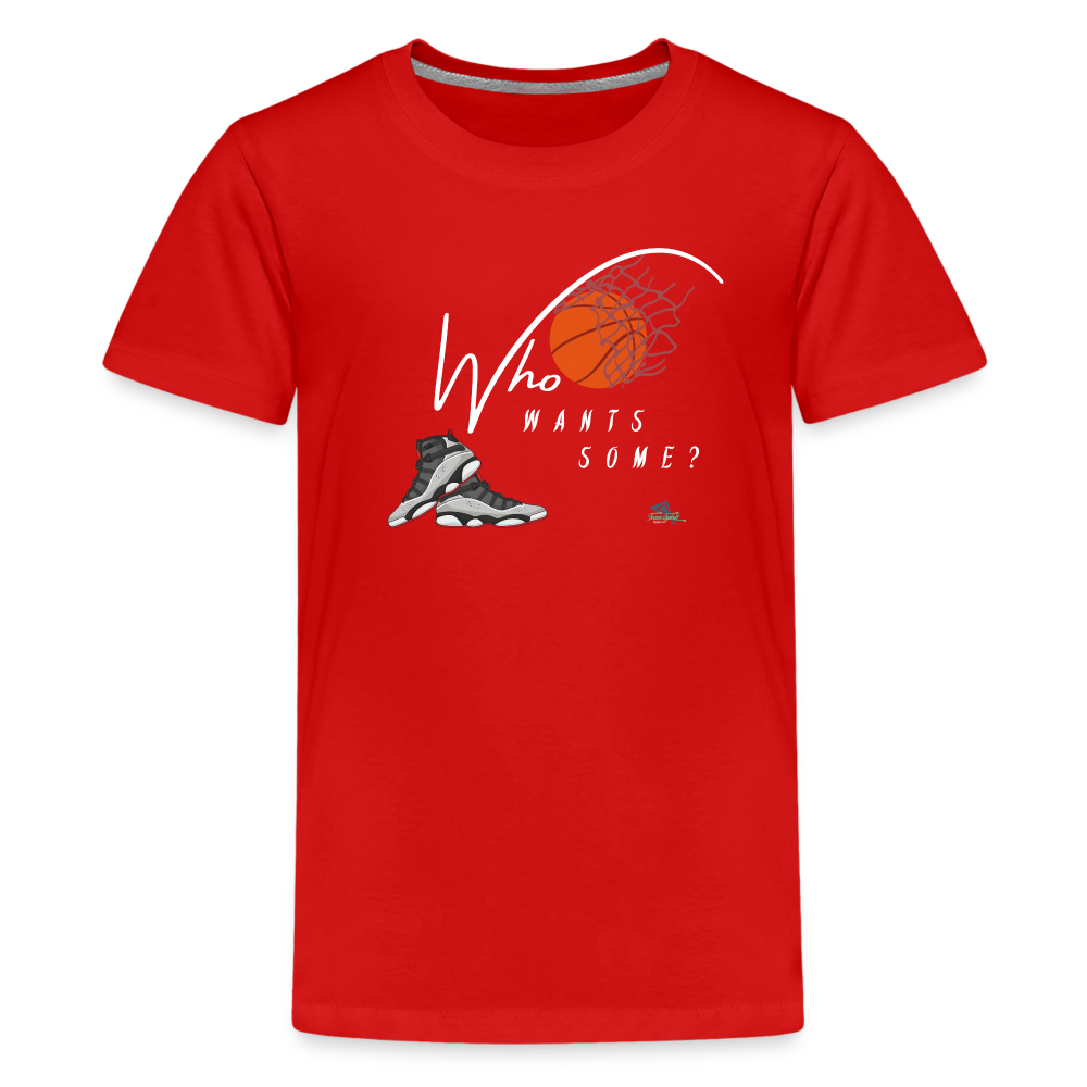 Kids' “Who Wants  Some” Premium T-Shirt - red