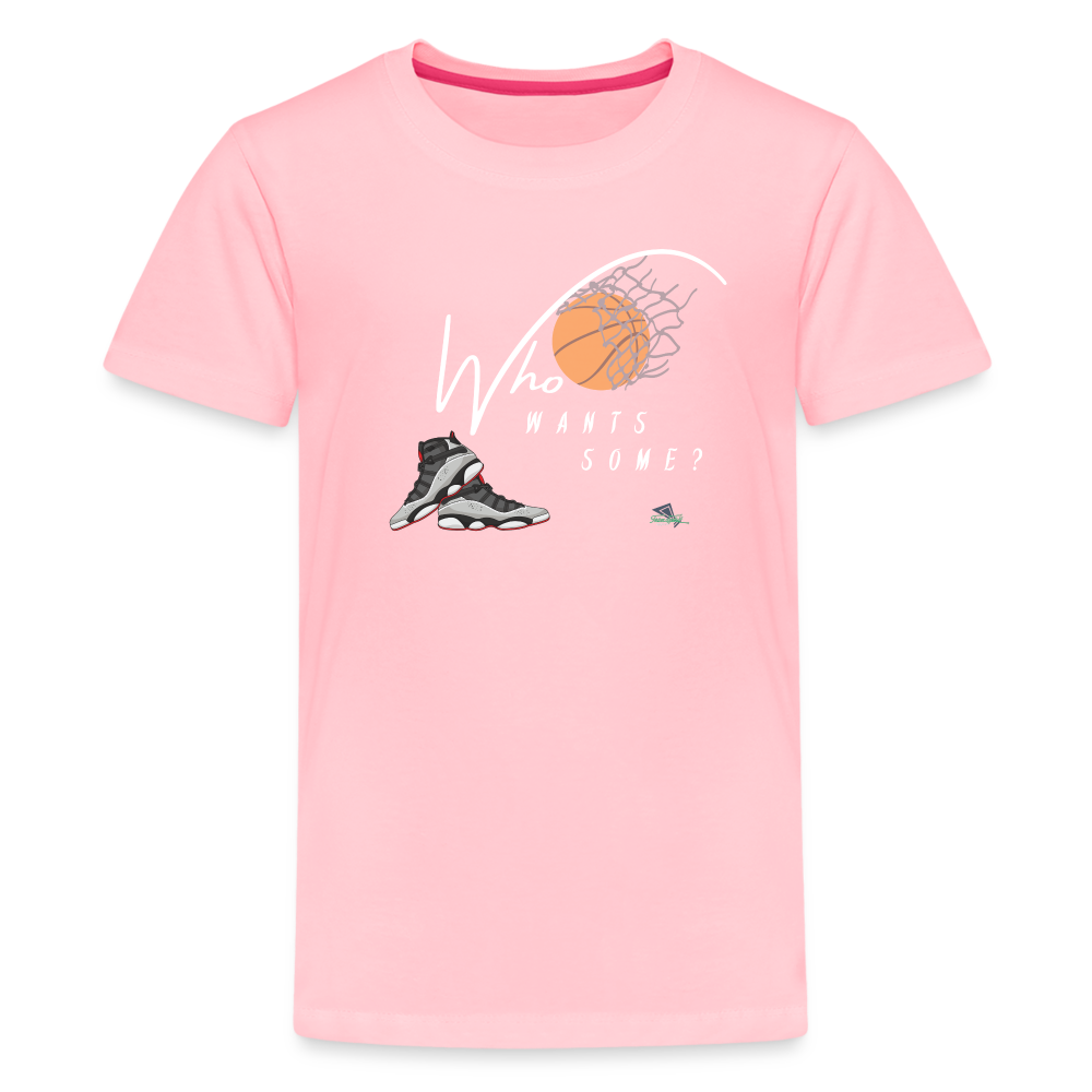 Kids' “Who Wants  Some” Premium T-Shirt - pink