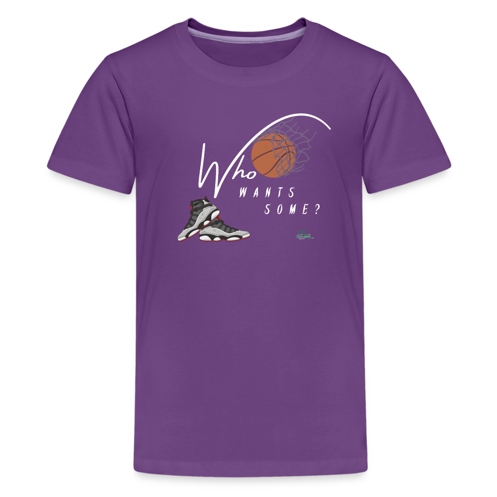 Kids' “Who Wants  Some” Premium T-Shirt - purple