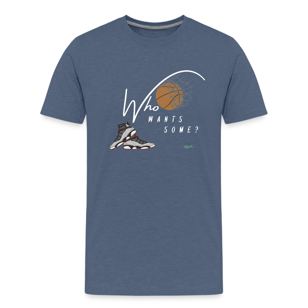 Kids' “Who Wants  Some” Premium T-Shirt - heather blue