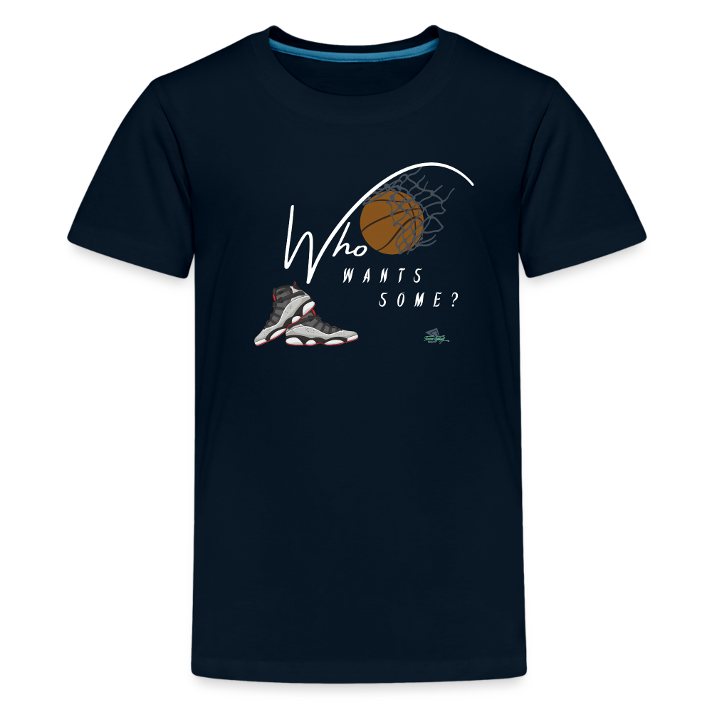 Kids' “Who Wants  Some” Premium T-Shirt - deep navy