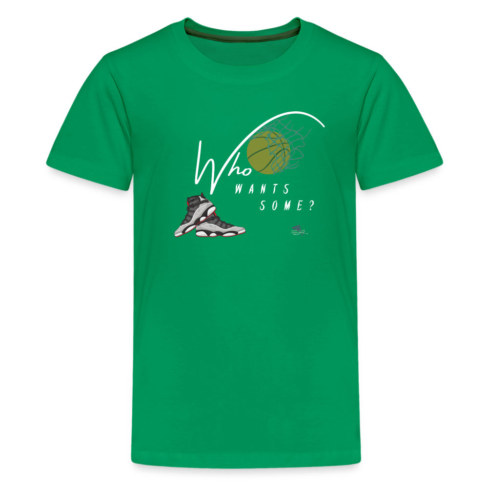 Kids' “Who Wants  Some” Premium T-Shirt - kelly green