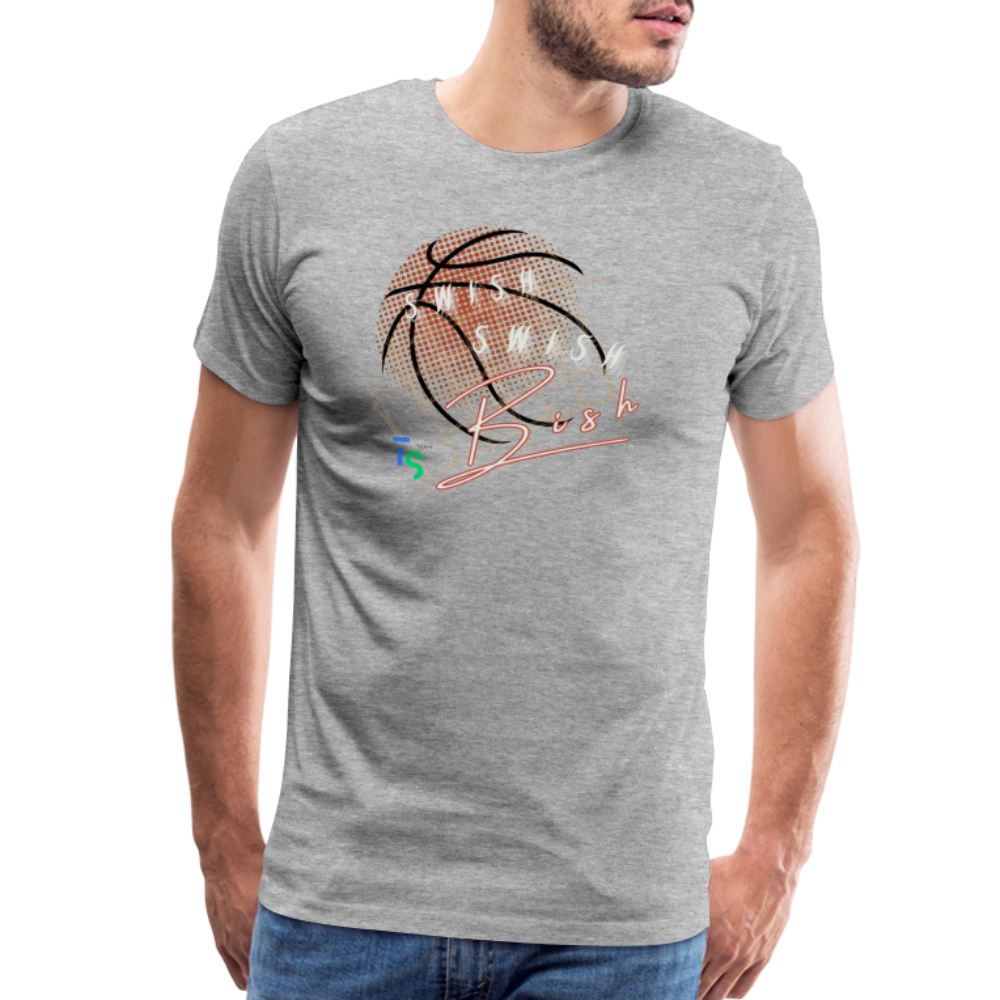 Men's Premium Swish Bush T-Shirt - heather gray