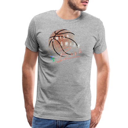 Men's Premium Swish Bush T-Shirt - heather gray