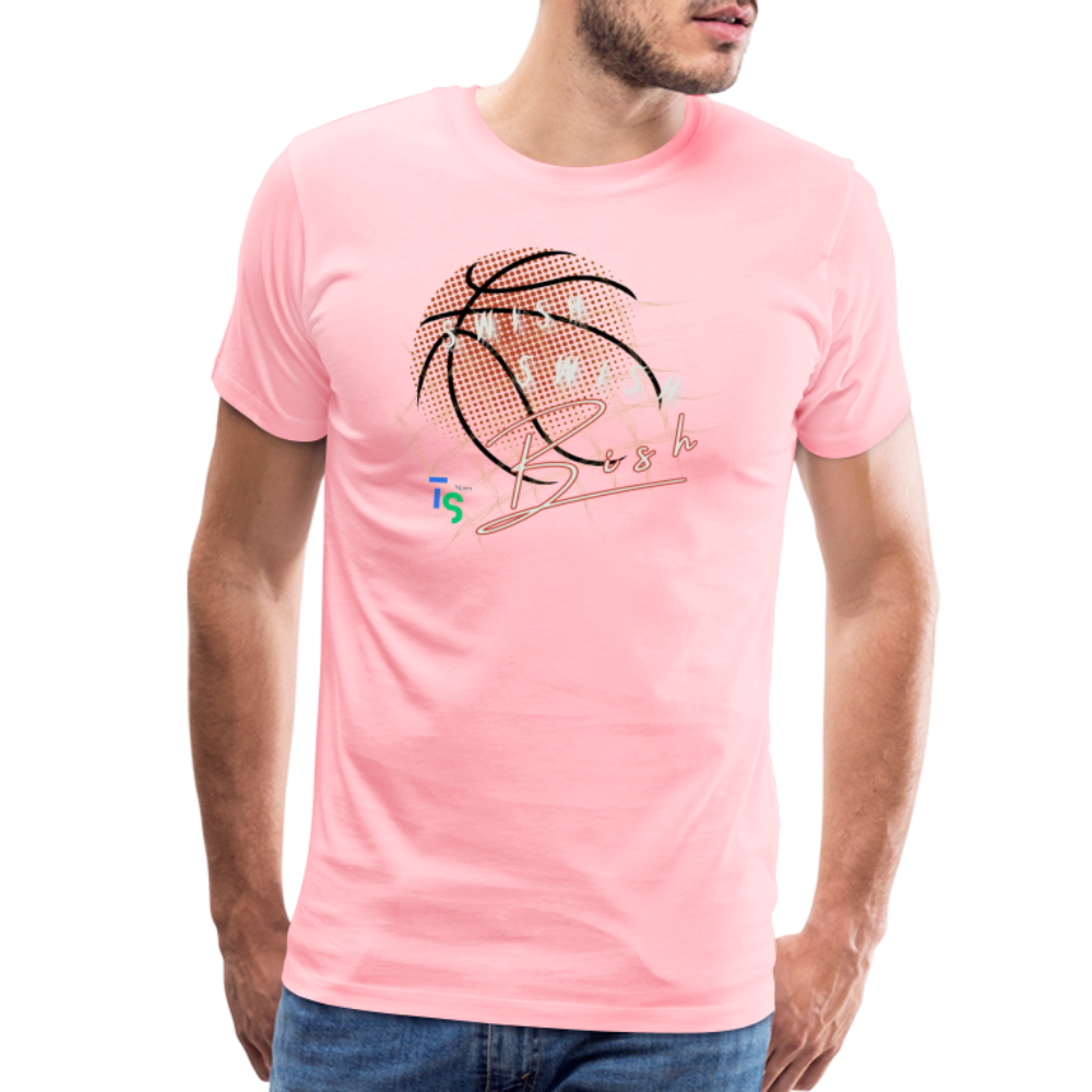 Men's Premium Swish Bush T-Shirt - pink