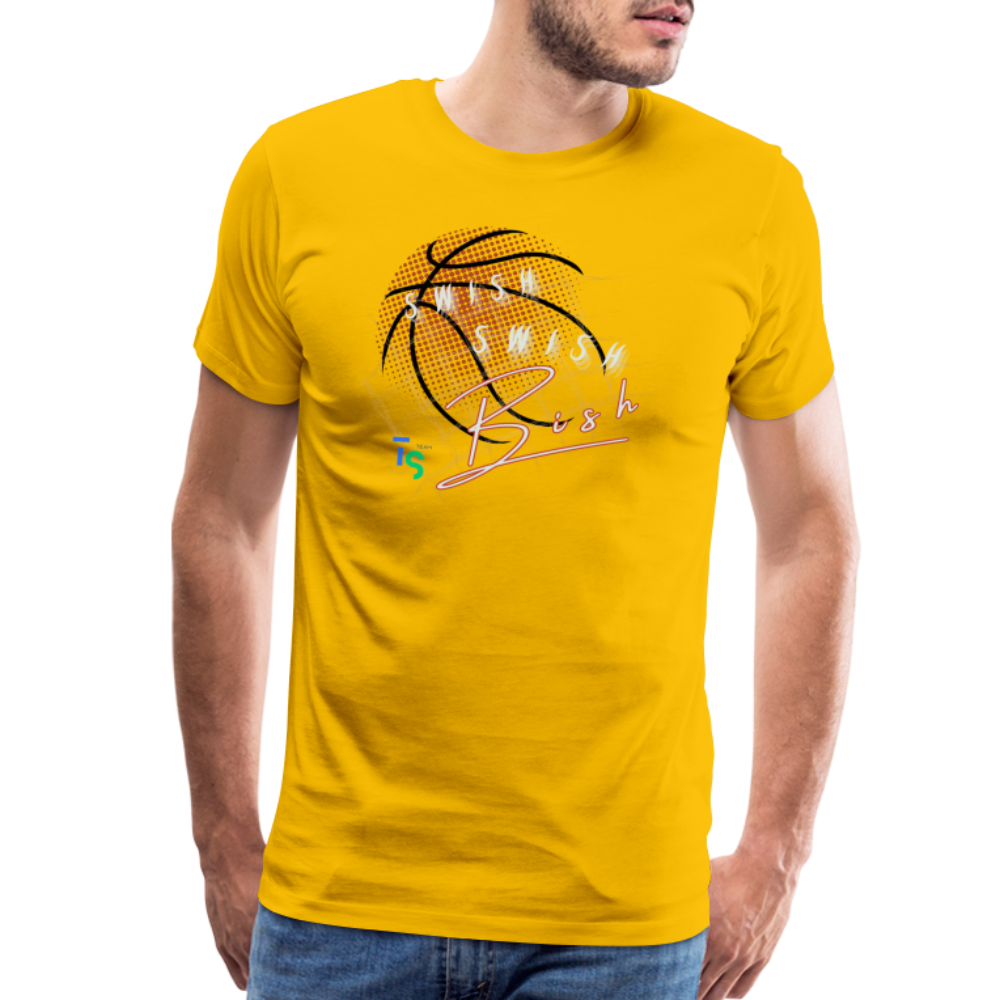 Men's Premium Swish Bush T-Shirt - sun yellow