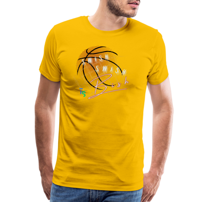 Men's Premium Swish Bush T-Shirt - sun yellow