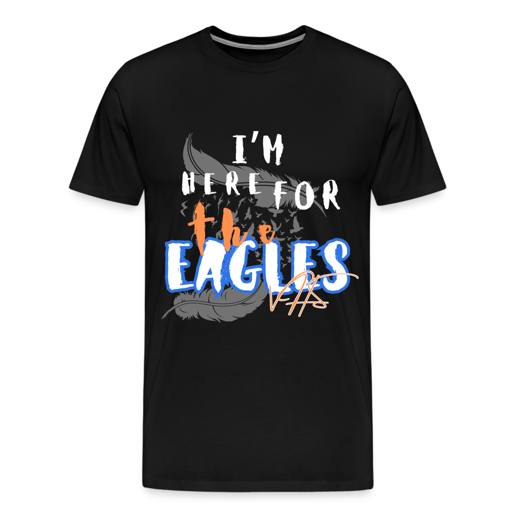 Men's Premium Vienna Eagles “ IM HERE”  T-Shirt - black