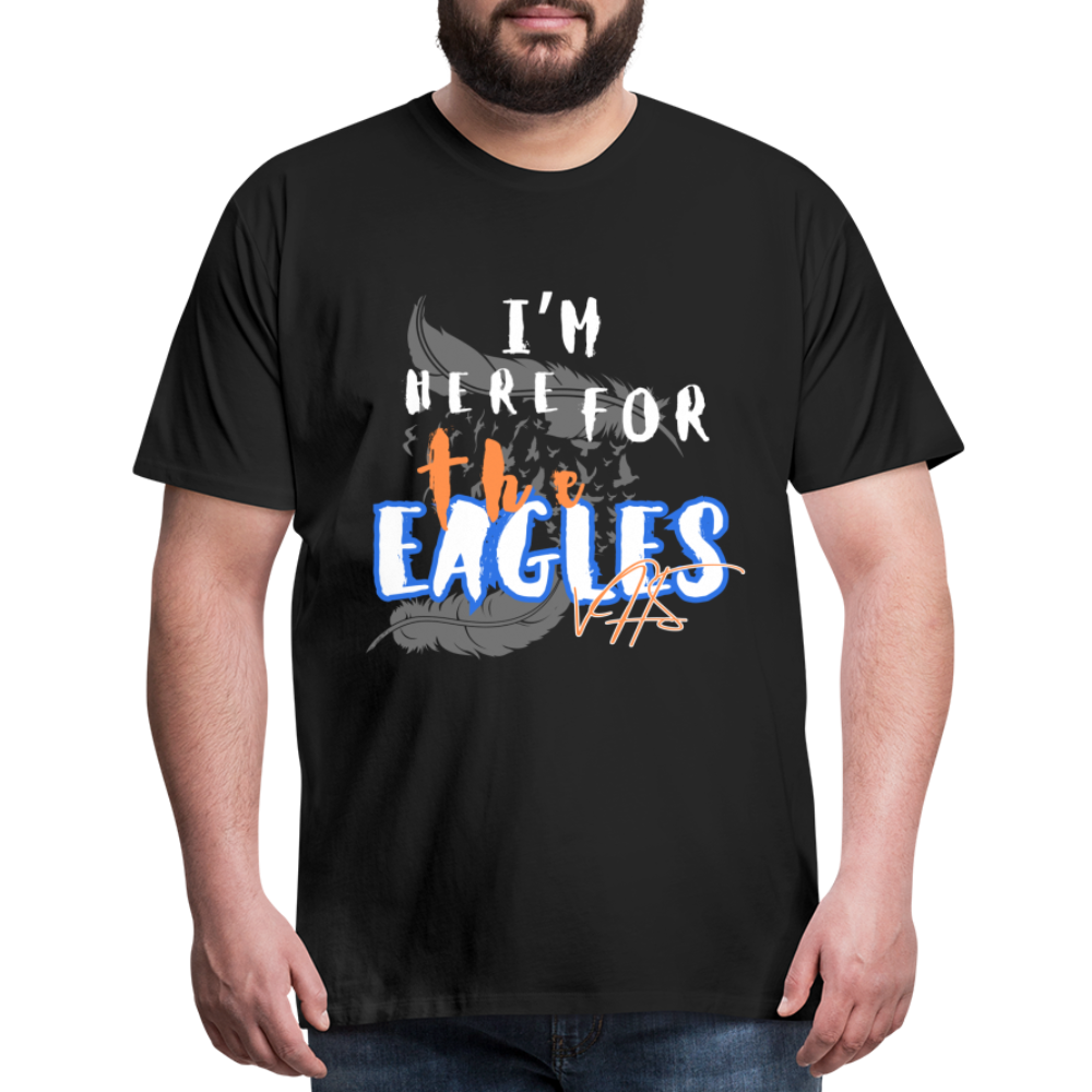 Men's Premium Vienna Eagles “ IM HERE”  T-Shirt - black