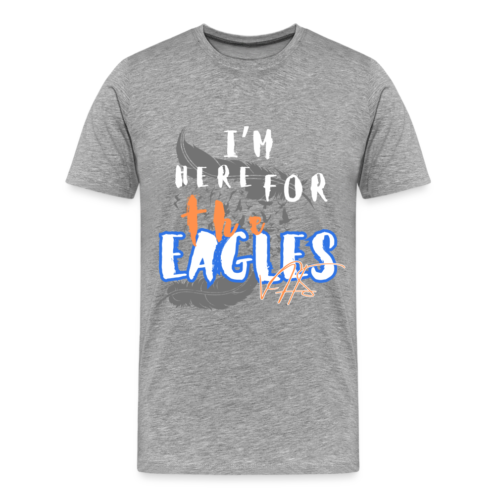 Men's Premium Vienna Eagles “ IM HERE”  T-Shirt - heather gray