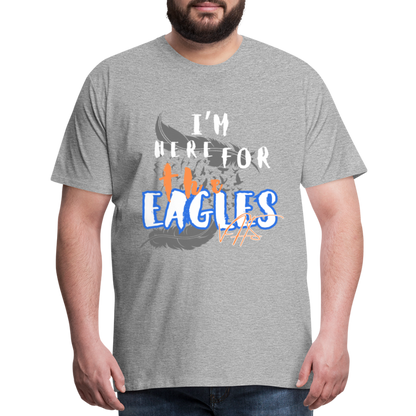 Men's Premium Vienna Eagles “ IM HERE”  T-Shirt - heather gray