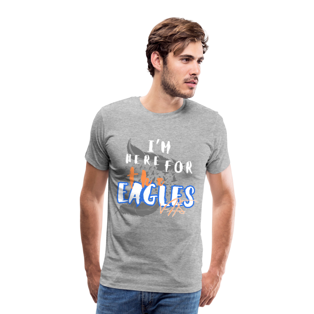 Men's Premium Vienna Eagles “ IM HERE”  T-Shirt - heather gray