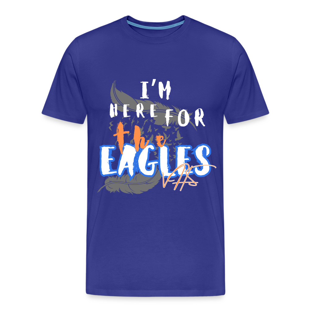 Men's Premium Vienna Eagles “ IM HERE”  T-Shirt - royal blue