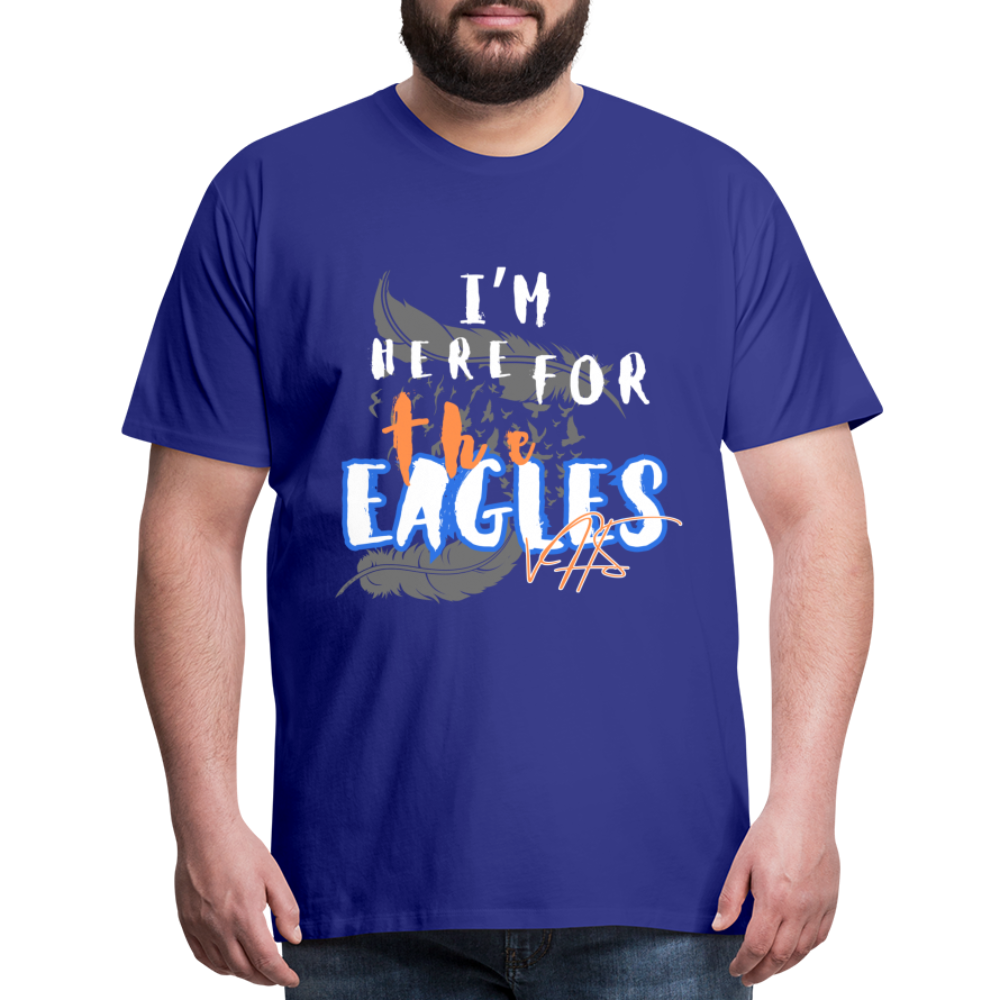 Men's Premium Vienna Eagles “ IM HERE”  T-Shirt - royal blue