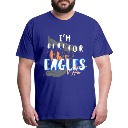 Men's Premium Vienna Eagles “ IM HERE”  T-Shirt - royal blue