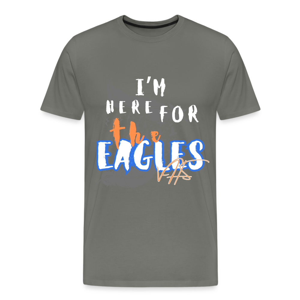 Men's Premium Vienna Eagles “ IM HERE”  T-Shirt - asphalt gray