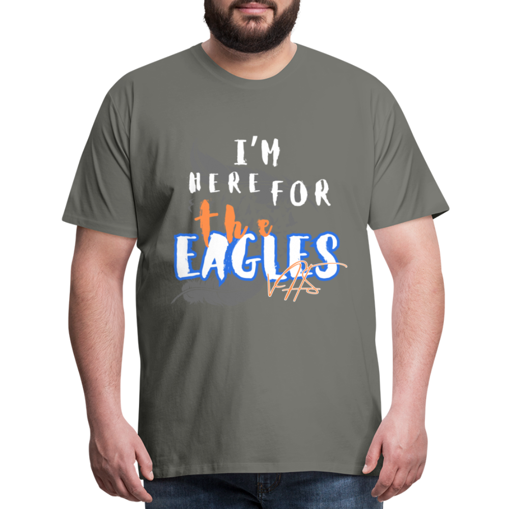 Men's Premium Vienna Eagles “ IM HERE”  T-Shirt - asphalt gray