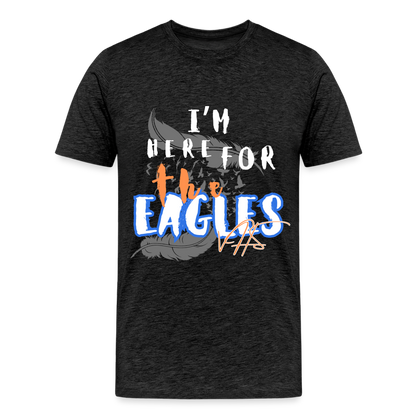 Men's Premium Vienna Eagles “ IM HERE”  T-Shirt - charcoal grey