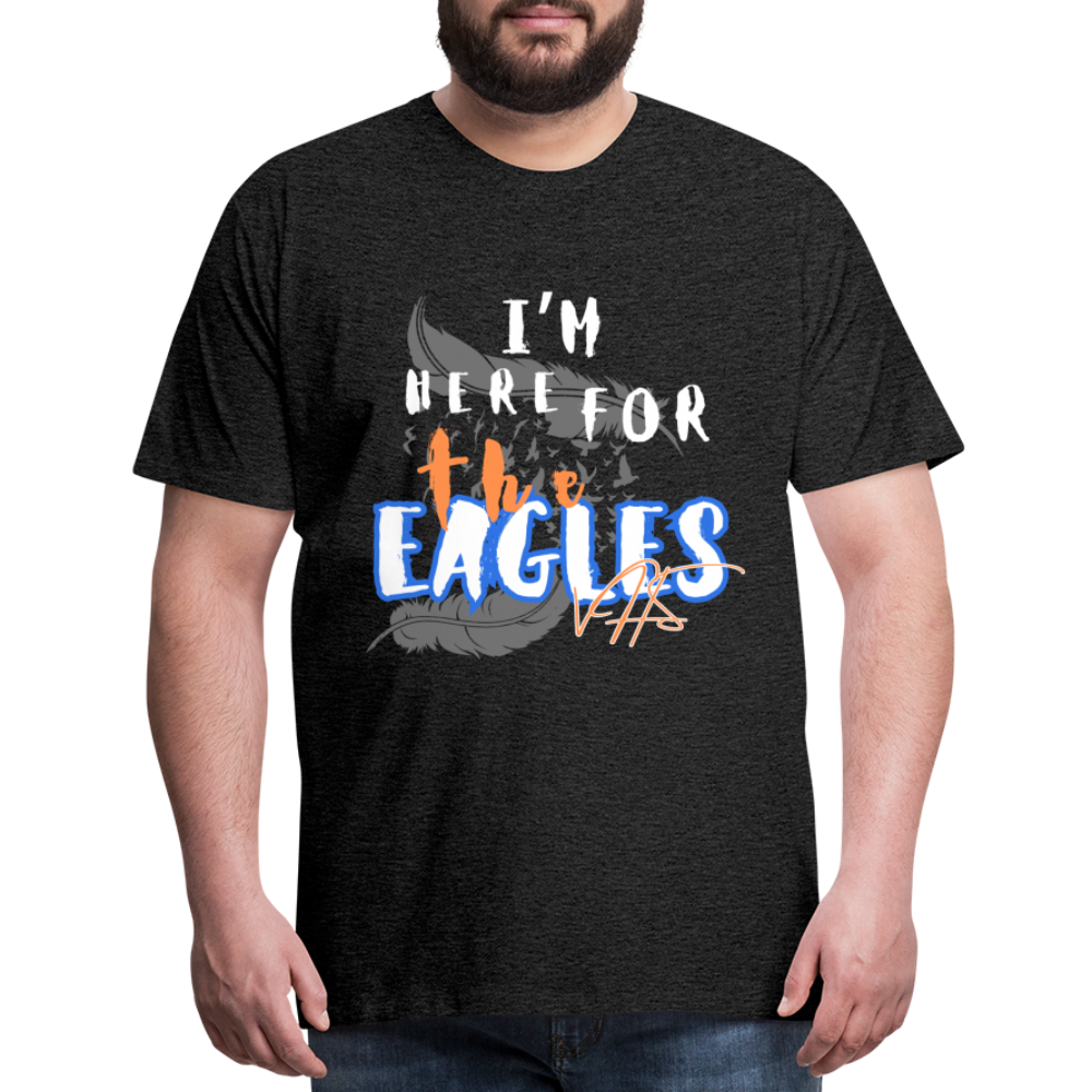 Men's Premium Vienna Eagles “ IM HERE”  T-Shirt - charcoal grey