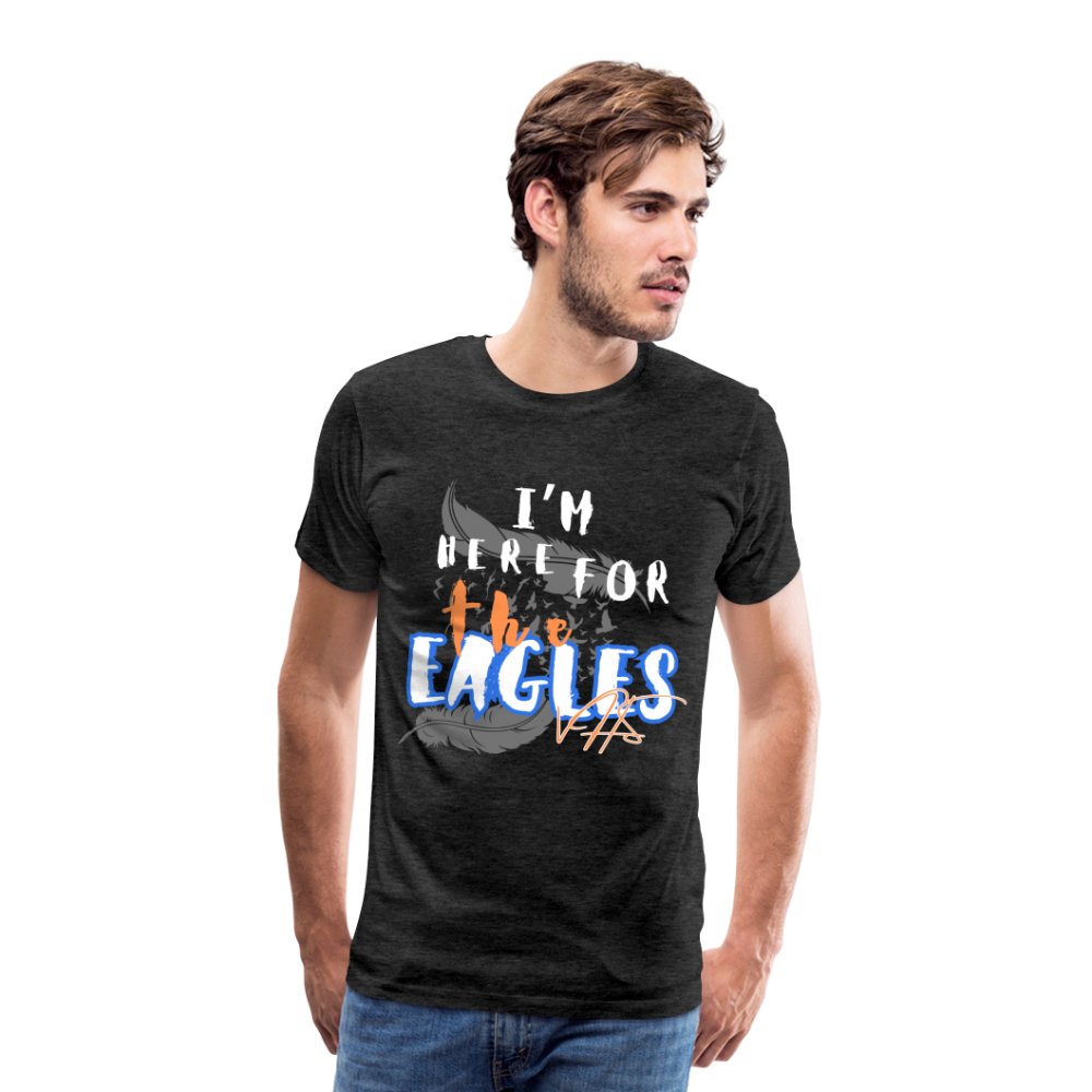 Men's Premium Vienna Eagles “ IM HERE”  T-Shirt - charcoal grey