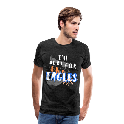 Men's Premium Vienna Eagles “ IM HERE”  T-Shirt - charcoal grey