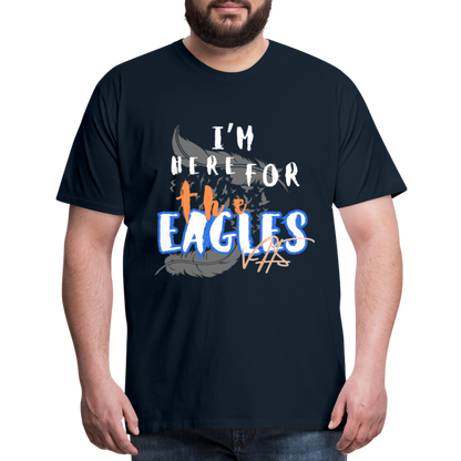 Men's Premium Vienna Eagles “ IM HERE”  T-Shirt - deep navy