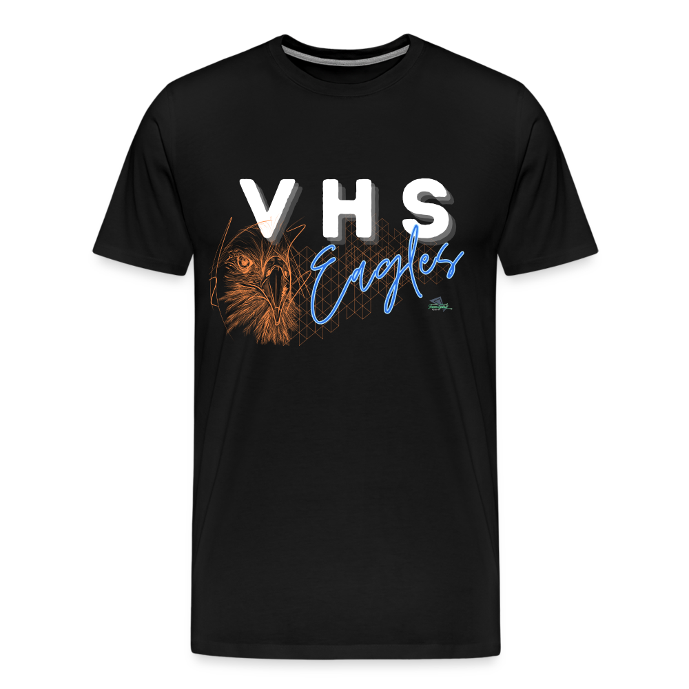 VHS Eagles Getting Grafted Premium T-Shirt - black