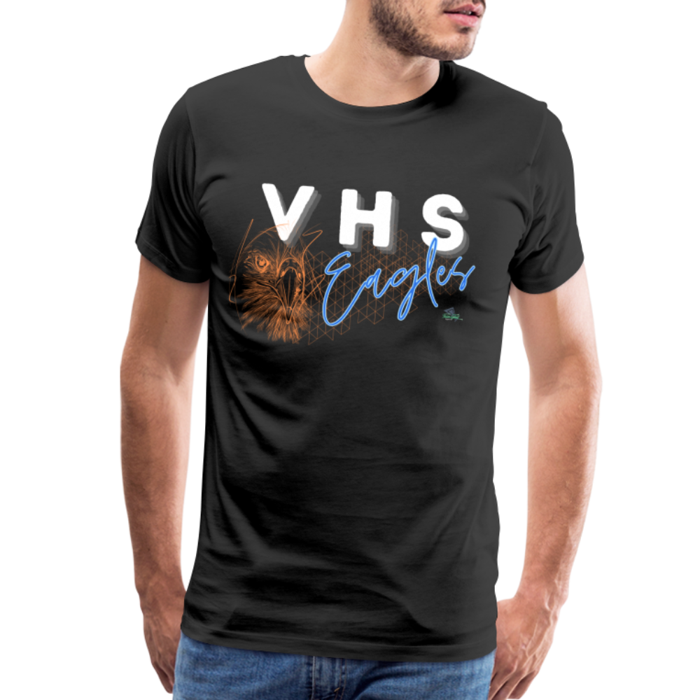 VHS Eagles Getting Grafted Premium T-Shirt - black