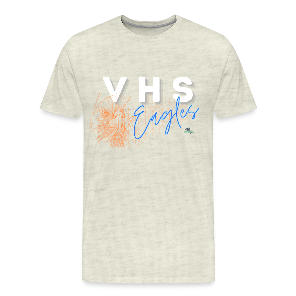 VHS Eagles Getting Grafted Premium T-Shirt - heather oatmeal