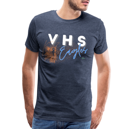 VHS Eagles Getting Grafted Premium T-Shirt - heather blue