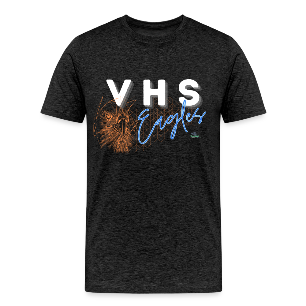 VHS Eagles Getting Grafted Premium T-Shirt - charcoal grey