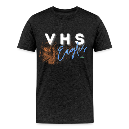 VHS Eagles Getting Grafted Premium T-Shirt - charcoal grey