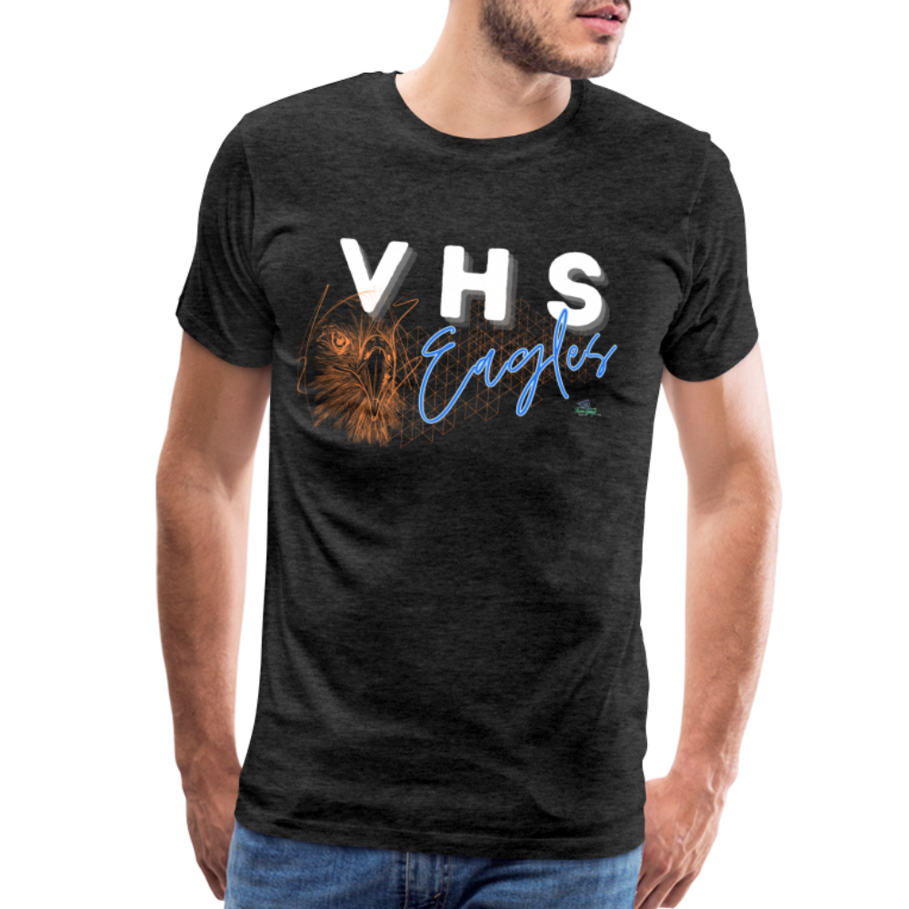 VHS Eagles Getting Grafted Premium T-Shirt - charcoal grey