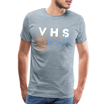 VHS Eagles Getting Grafted Premium T-Shirt - heather ice blue