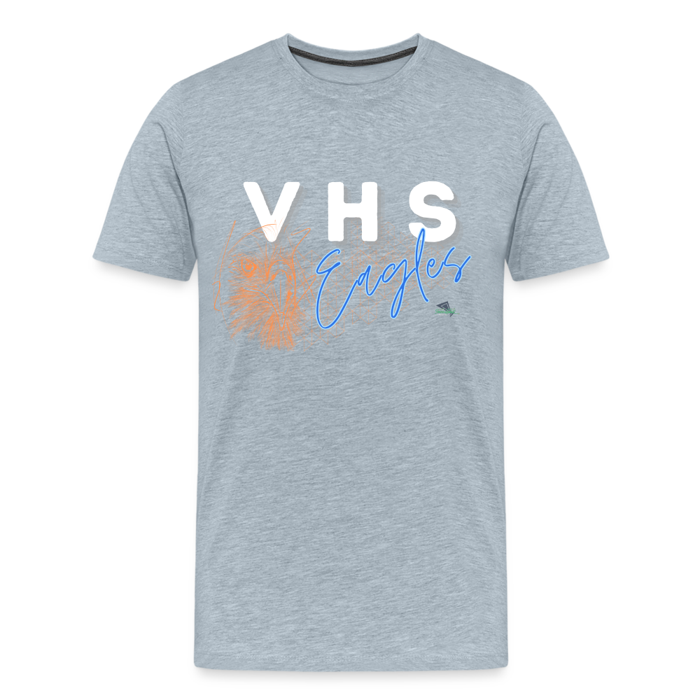 VHS Eagles Getting Grafted Premium T-Shirt - heather ice blue