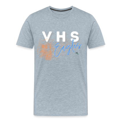 VHS Eagles Getting Grafted Premium T-Shirt - heather ice blue