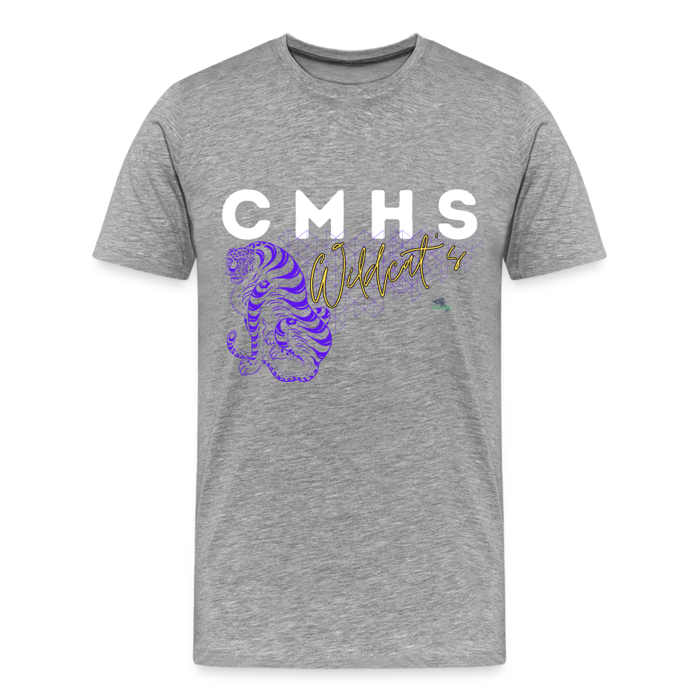 CMHS Wildcats “Getting Grafted” Premium T-Shirt - heather gray