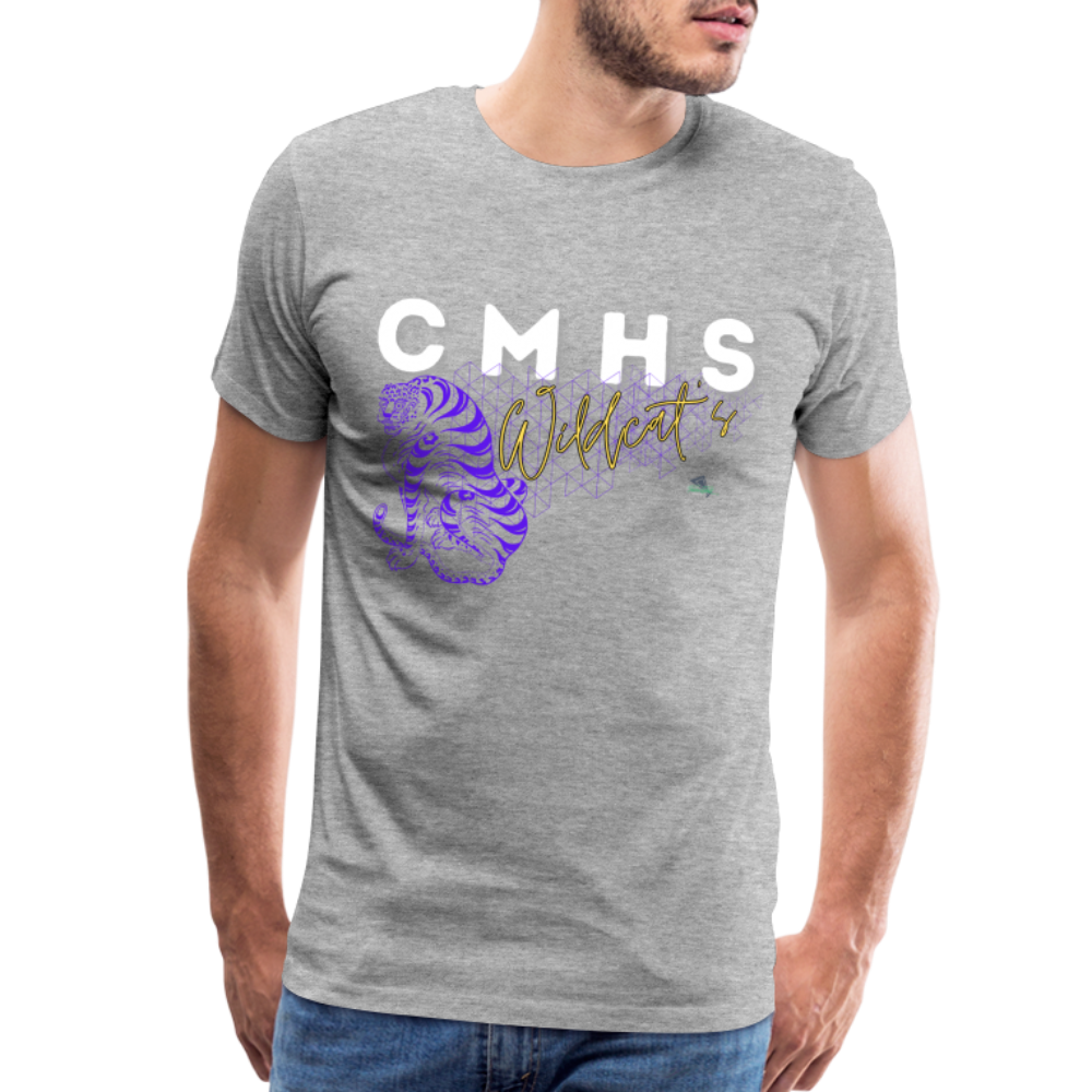 CMHS Wildcats “Getting Grafted” Premium T-Shirt - heather gray