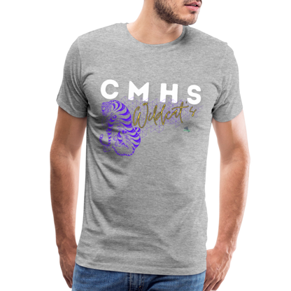 CMHS Wildcats “Getting Grafted” Premium T-Shirt - heather gray