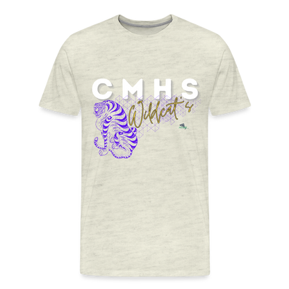 CMHS Wildcats “Getting Grafted” Premium T-Shirt - heather oatmeal