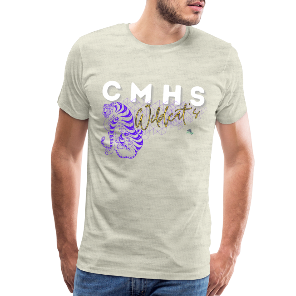 CMHS Wildcats “Getting Grafted” Premium T-Shirt - heather oatmeal