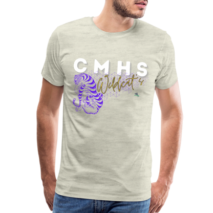 CMHS Wildcats “Getting Grafted” Premium T-Shirt - heather oatmeal