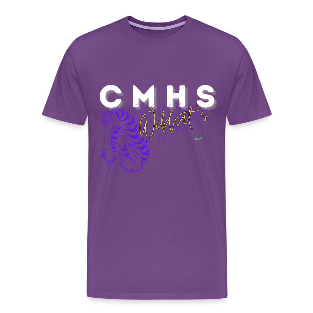 CMHS Wildcats “Getting Grafted” Premium T-Shirt - purple