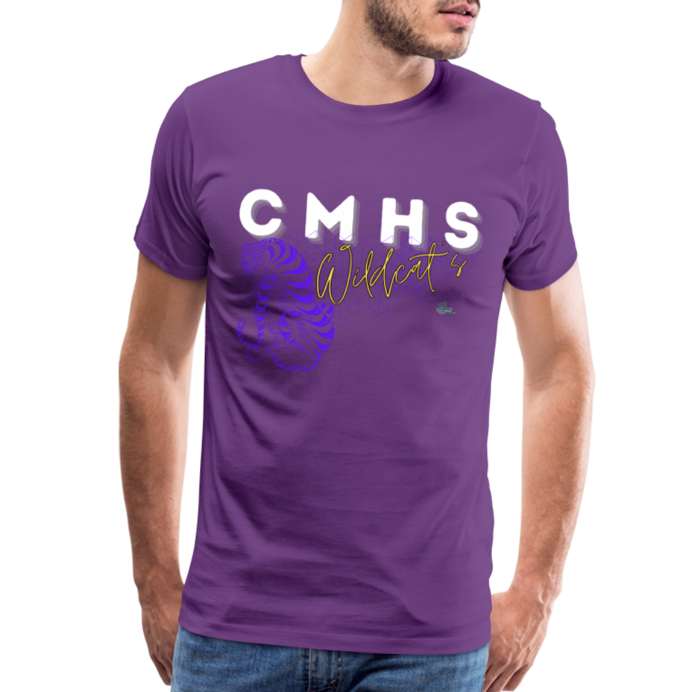 CMHS Wildcats “Getting Grafted” Premium T-Shirt - purple