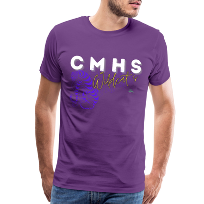 CMHS Wildcats “Getting Grafted” Premium T-Shirt - purple