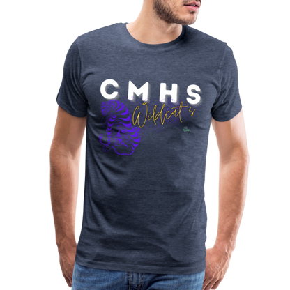 CMHS Wildcats “Getting Grafted” Premium T-Shirt - heather blue