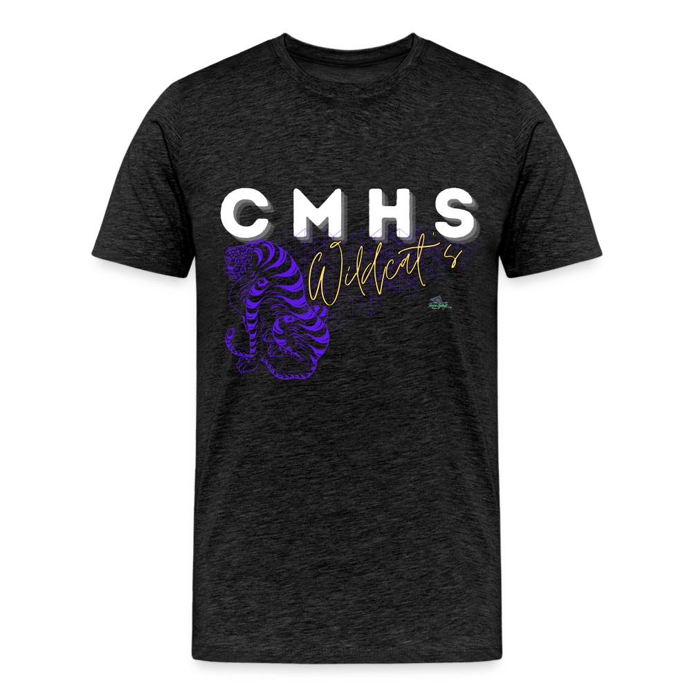 CMHS Wildcats “Getting Grafted” Premium T-Shirt - charcoal grey