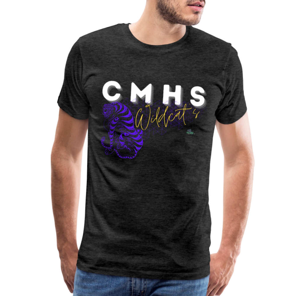 CMHS Wildcats “Getting Grafted” Premium T-Shirt - charcoal grey