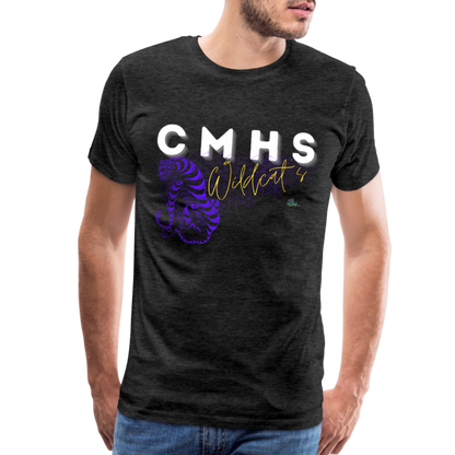 CMHS Wildcats “Getting Grafted” Premium T-Shirt - charcoal grey